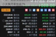 午评：港股恒指跌2.04% 恒生科指跌2.48%小米集团重挫逾7%