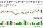 融捷健康(300247.SZ)：上半年净利润2867.64万元，同比增长36.30%