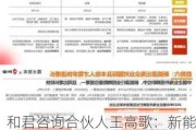 和君咨询合伙人王高歌：新能源车与燃油车出海差异很大，本地建厂与品牌直营比较主流