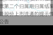 建新股份:建新股份2022年股票期权与限制性股票激励计划之限制性股票第二个归属期归属结果暨股份上市流通的提示性公告