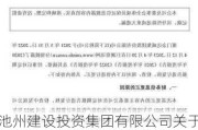 池州建设投资集团有限公司关于2024年半年度财务报告更正的公告