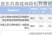 ST瑞德：公司股东共青城坤舜和共青城元通不是一致行动人