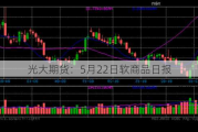 光大期货：5月22日软商品日报