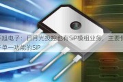 环旭电子：日月光投控也有SiP模组业务，主要侧重于单一功能的SiP