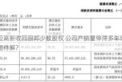 中炬高新收回厨邦少数股权 公司产销量停滞多年增长问题待解？