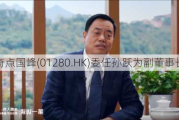 奇点国峰(01280.HK)委任孙跃为副董事长