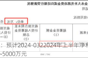 宝明科技：预计2024-0322024年上半年净利润亏损4000万元~5000万元