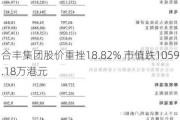 合丰集团股价重挫18.82% 市值跌1059.18万港元