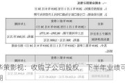 华策影视：收购子公司股权，下半年业绩可期