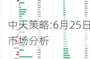 中天策略:6月25日市场分析