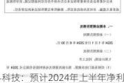 联科科技：预计2024年上半年净利润为1.2亿元~1.28亿元，同比增长101.54%~114.98%