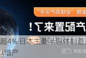 索尼盘前涨超4% 日本主要半导体制造商计划投资约5万亿日元以增产