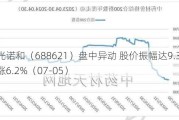 阳光诺和（688621）盘中异动 股价振幅达9.33%  上涨6.2%（07-05）