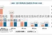 动力电池：预计随着电池安全指标的逐步完善 动力电池行业将持续出清