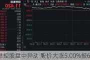 联想控股盘中异动 股价大涨5.00%报6.510港元