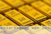 黄金牛市未完？非洲国家掀起“购金热” 以对冲货币贬值风险