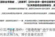 苹果降价国产手机提价，“背道而驰”合乎情理！苹果产品毛利率达36.5%，降价是最优选项