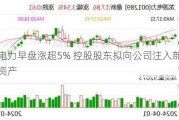 龙源电力早盘涨超5% 控股股东拟向公司注入部分新能源资产