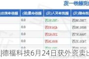 沪深股通|德福科技6月24日获外资卖出1.00%股份