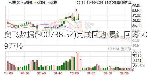 奥飞数据(300738.SZ)完成回购 累计回购509万股