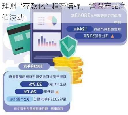 理财“存款化”趋势增强，警惕产品净值波动