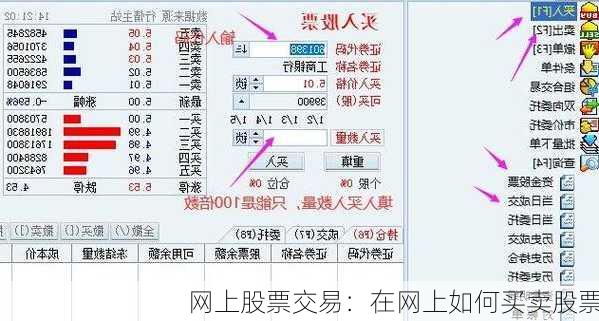网上股票交易：在网上如何买卖股票