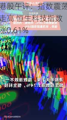 港股午评：指数震荡走高 恒生科技指数涨0.61%