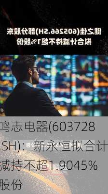 鸣志电器(603728.SH)：新永恒拟合计减持不超1.9045%股份