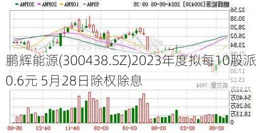 鹏辉能源(300438.SZ)2023年度拟每10股派0.6元 5月28日除权除息