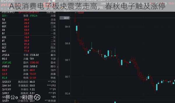 A股消费电子板块震荡走高，春秋电子触及涨停
