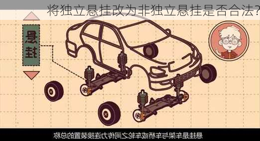 将独立悬挂改为非独立悬挂是否合法？