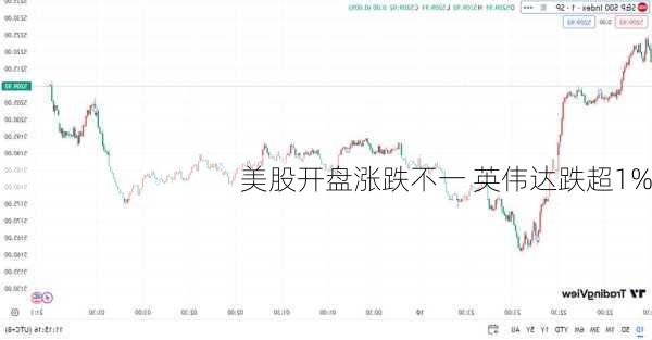 美股开盘涨跌不一 英伟达跌超1%