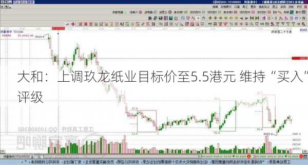 大和：上调玖龙纸业目标价至5.5港元 维持“买入”评级