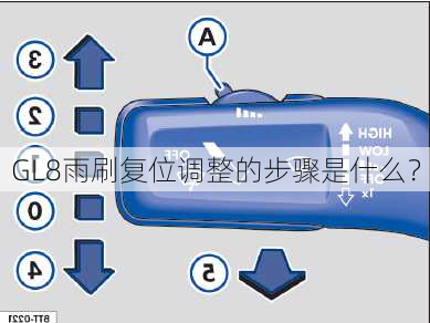 GL8雨刷复位调整的步骤是什么？