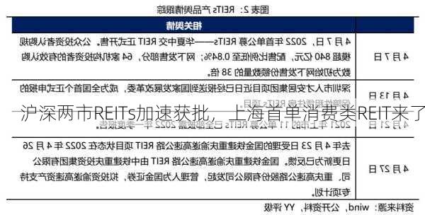 沪深两市REITs加速获批，上海首单消费类REIT来了