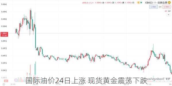 国际油价24日上涨 现货黄金震荡下跌