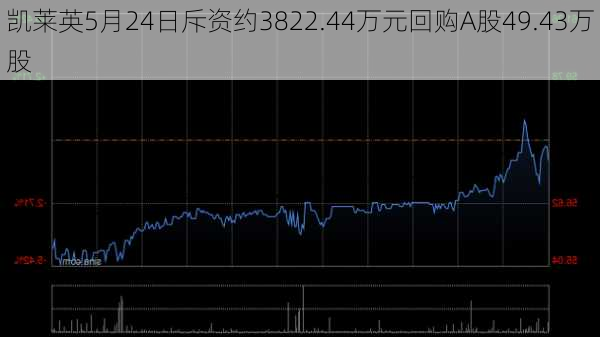 凯莱英5月24日斥资约3822.44万元回购A股49.43万股