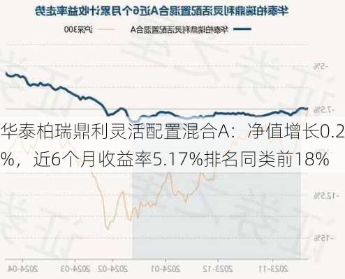 华泰柏瑞鼎利灵活配置混合A：净值增长0.26%，近6个月收益率5.17%排名同类前18%