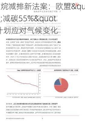 甲烷减排新法案：欧盟