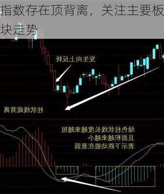 指数存在顶背离，关注主要板块走势