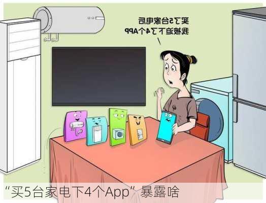 “买5台家电下4个App”暴露啥