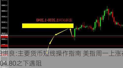 田洪良:主要货币短线操作指南 美指周一上涨在104.80之下遇阻