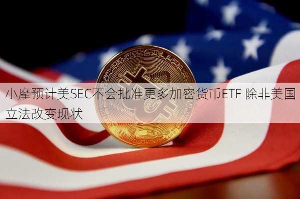 小摩预计美SEC不会批准更多加密货币ETF 除非美国立法改变现状