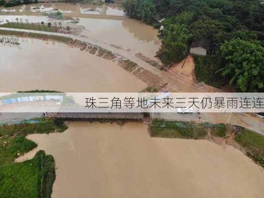 珠三角等地未来三天仍暴雨连连