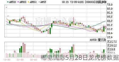 郴电国际5月28日龙虎榜数据