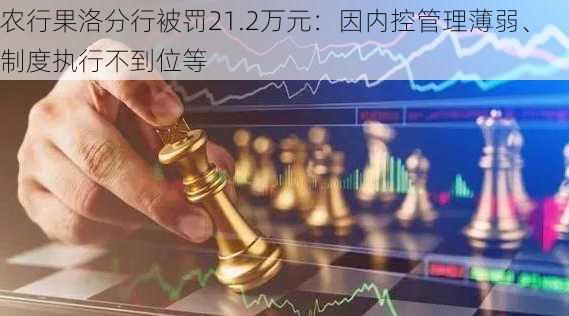 农行果洛分行被罚21.2万元：因内控管理薄弱、制度执行不到位等