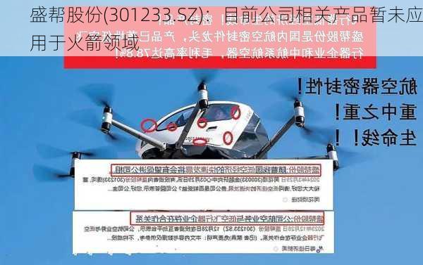 盛帮股份(301233.SZ)：目前公司相关产品暂未应用于火箭领域