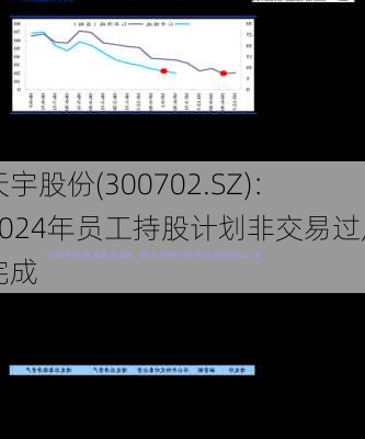 天宇股份(300702.SZ)：2024年员工持股计划非交易过户完成