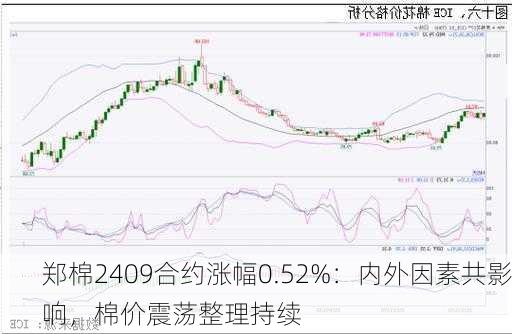 郑棉2409合约涨幅0.52%：内外因素共影响，棉价震荡整理持续