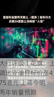 大行评级｜花旗：上调比亚迪目标价至475港元 上调今明两年销量预期